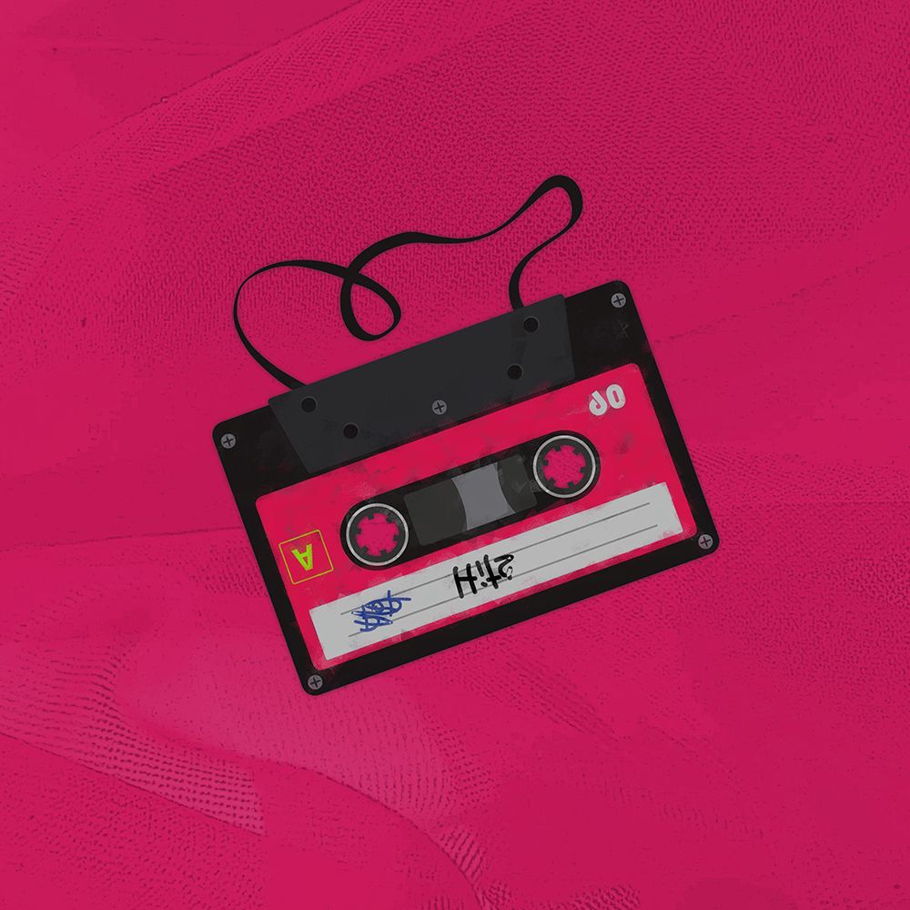 Tape On I art print by Karen Smith for $57.95 CAD