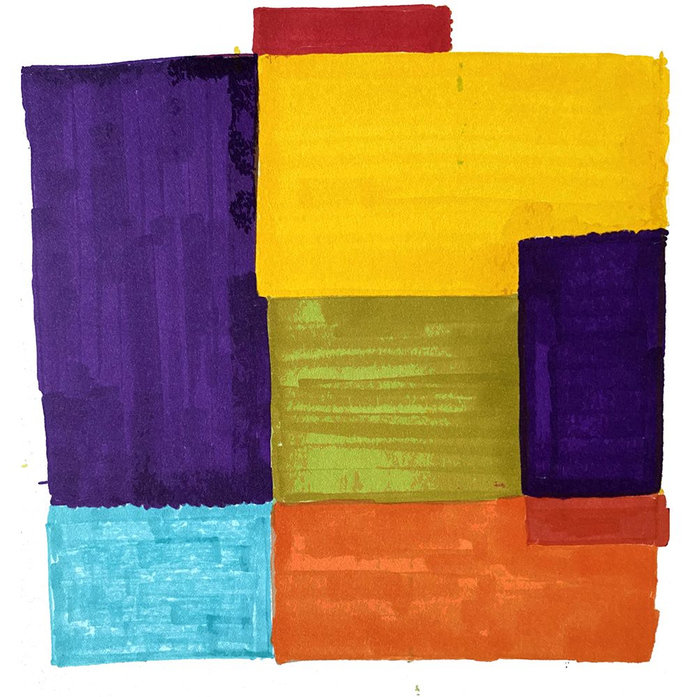 Block Out I art print by Karen Smith for $57.95 CAD