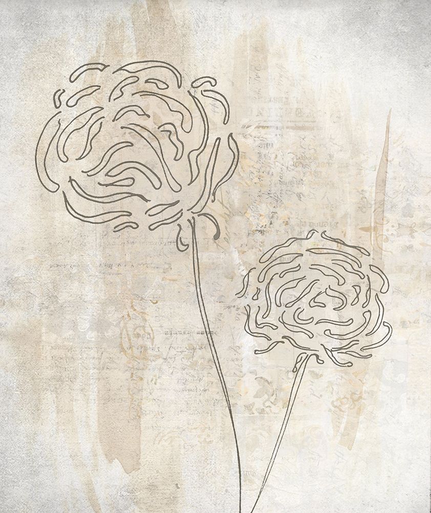 Petals on Paper I art print by Karen Smith for $57.95 CAD