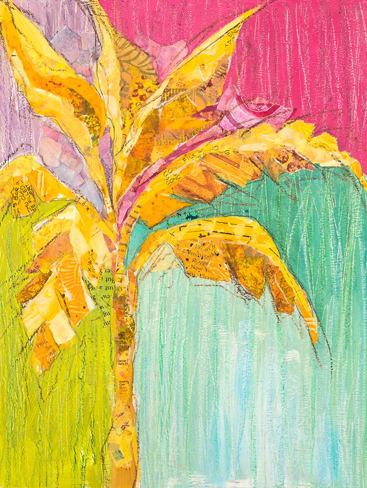 Teal Banana art print by Elizabeth St Hilaire for $57.95 CAD