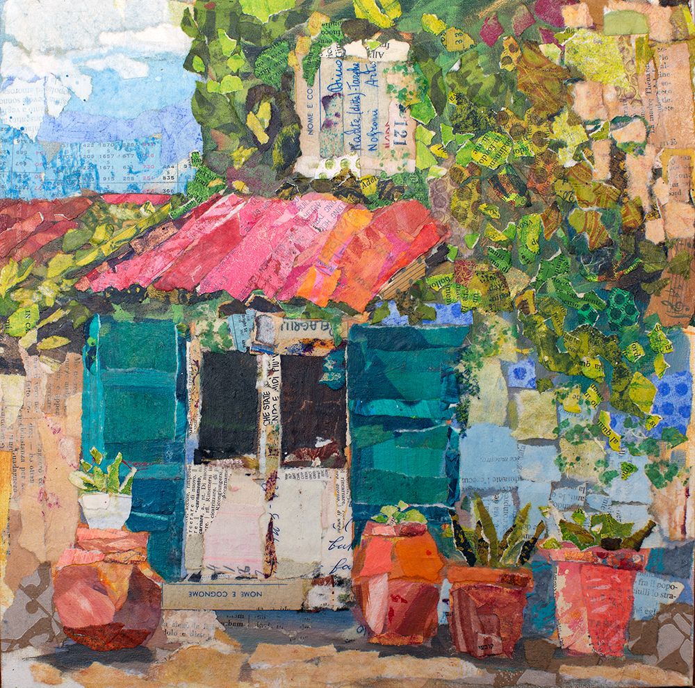 Cortona Kitchen Doorway art print by Elizabeth St Hilaire for $57.95 CAD