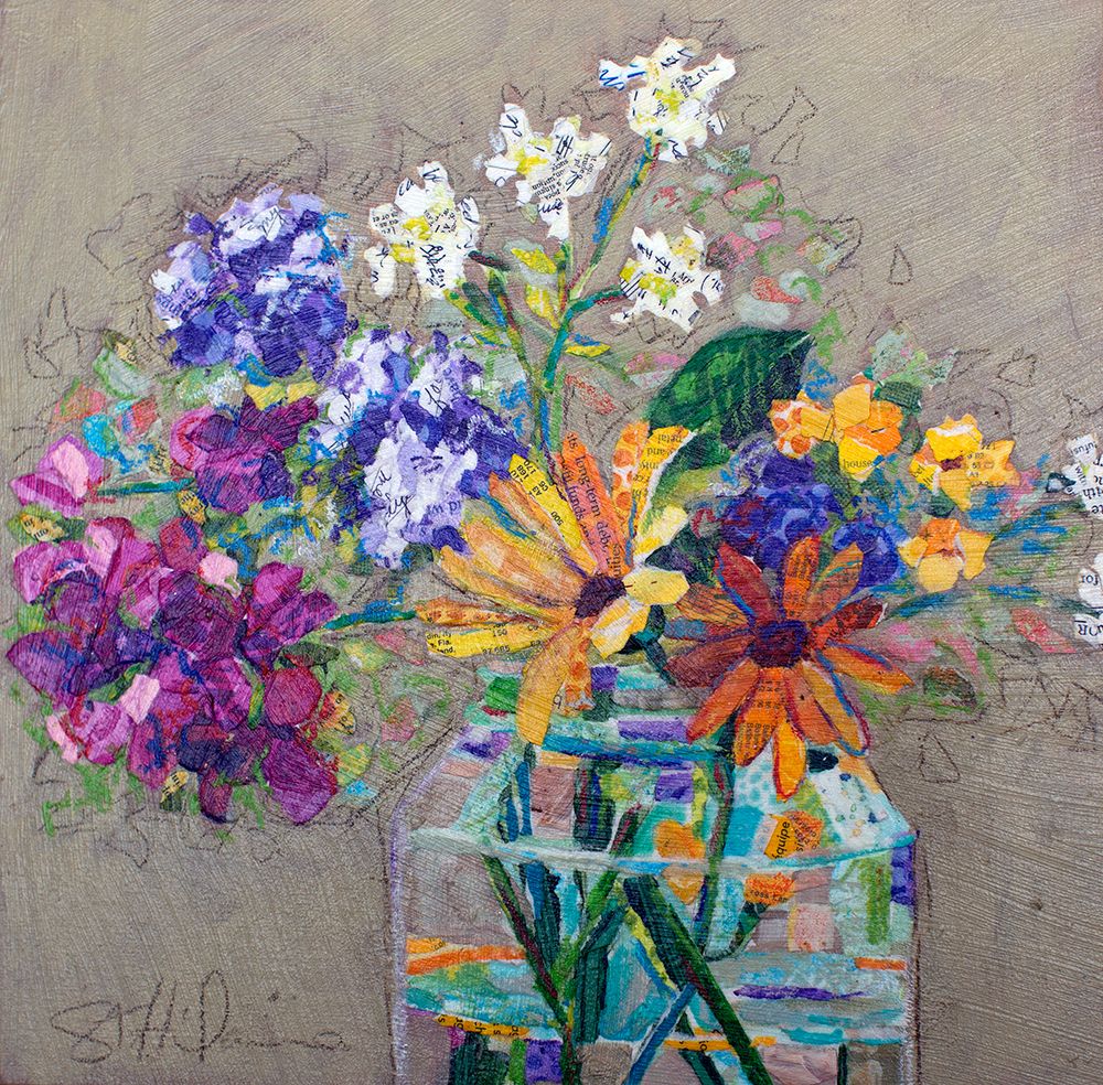 Lizard Bouquet art print by Elizabeth St Hilaire for $57.95 CAD