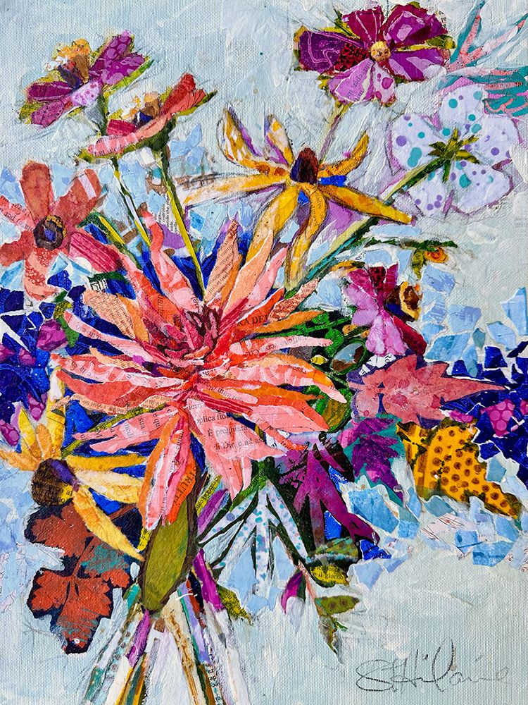 Tuscan Wildflowers art print by Elizabeth St Hilaire for $57.95 CAD