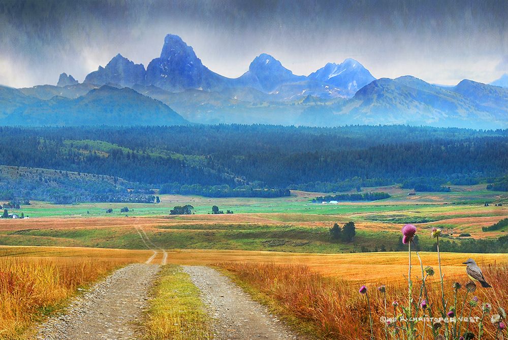 Vista Pierres Hole art print by Christopher Vest for $57.95 CAD