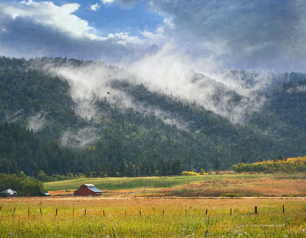 Clouds on the Hill, Idaho Farm art print by Christopher Vest for $57.95 CAD