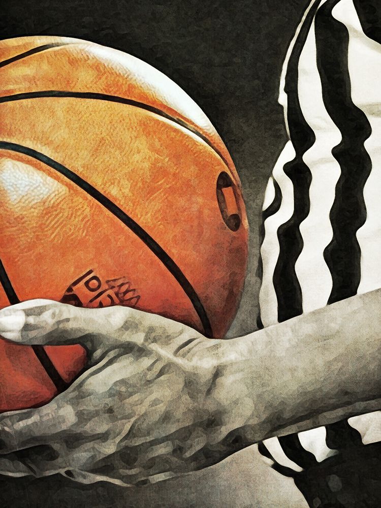 Referee of the Basketball art print by Ashley Aldridge for $57.95 CAD