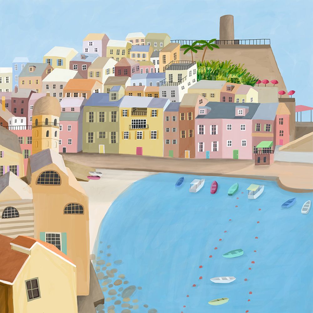 Vernazza, Italy art print by Carla Daly for $57.95 CAD