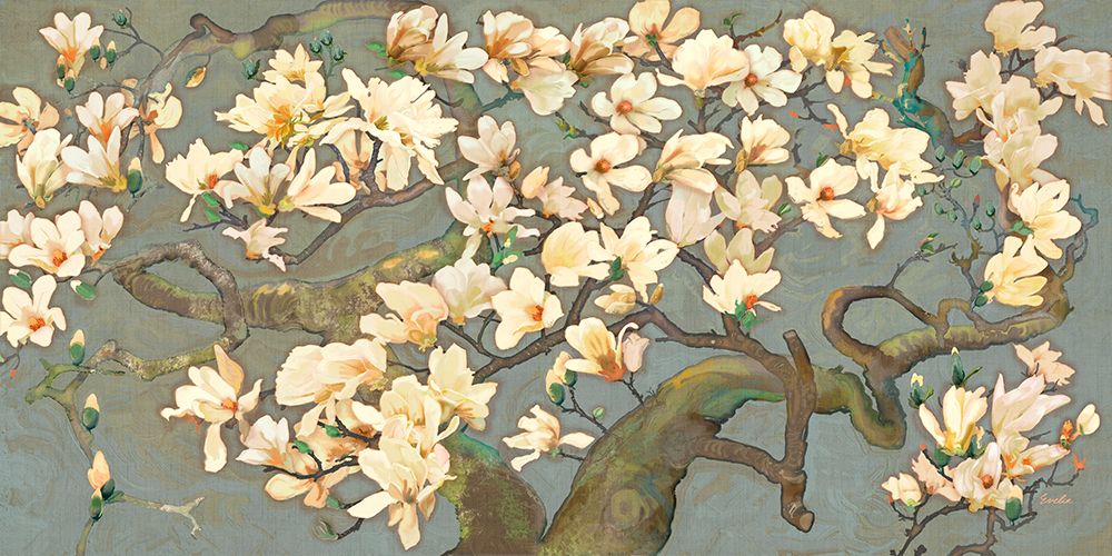Magnolia Branches III art print by Evalia Designs for $57.95 CAD
