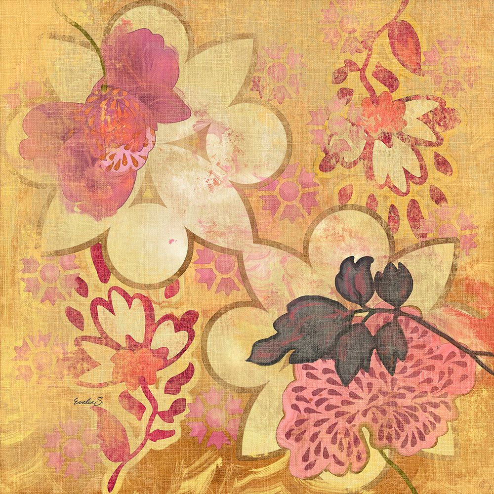 Jasmin Flowers of Sagrada art print by Evalia Designs for $57.95 CAD