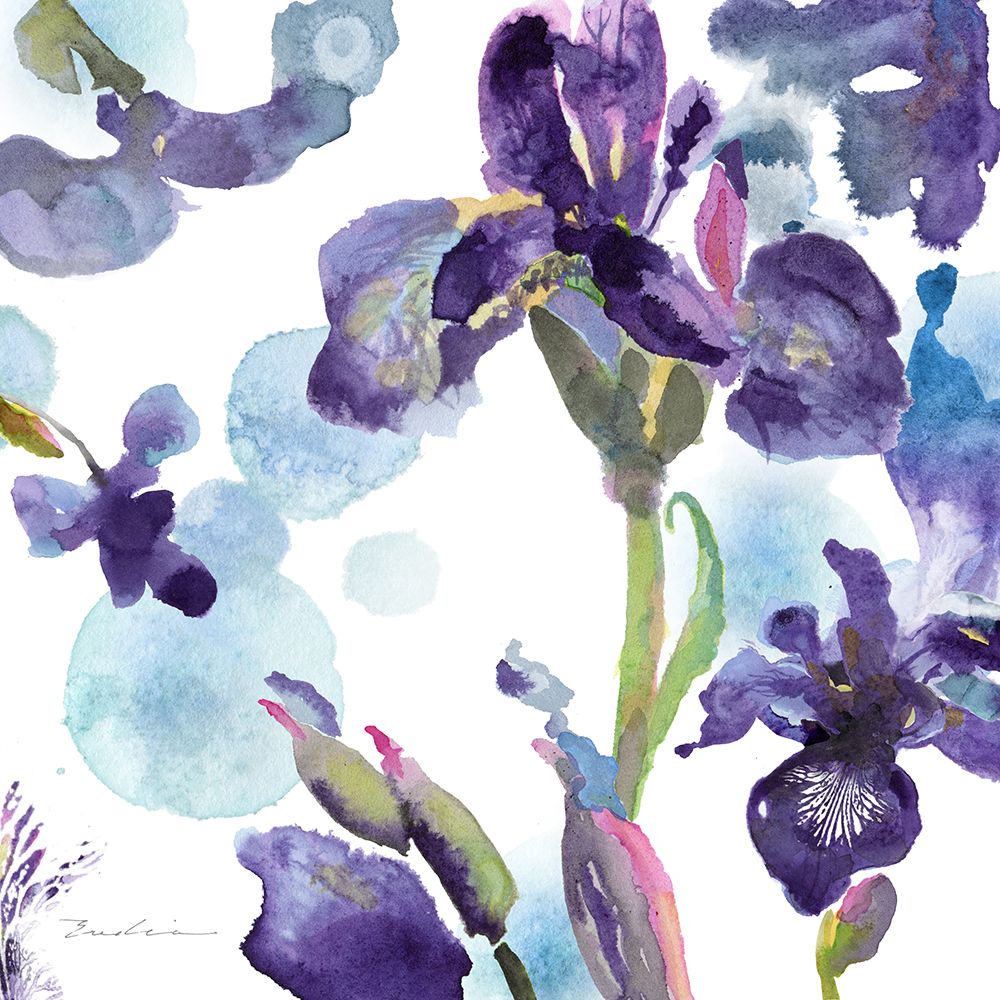 Little Iris art print by Evalia Designs for $57.95 CAD