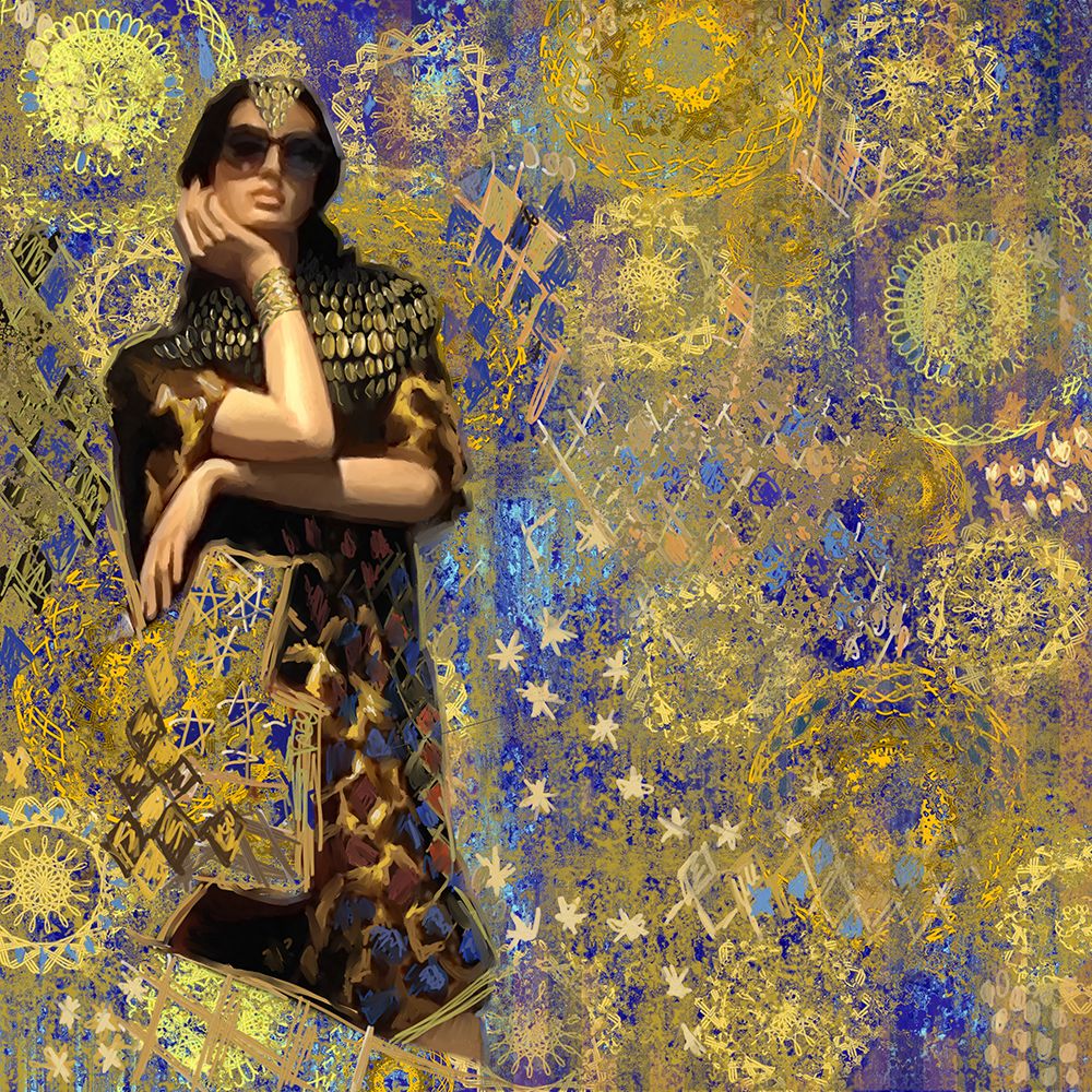 Bronze-Model I art print by Karen Smith for $57.95 CAD