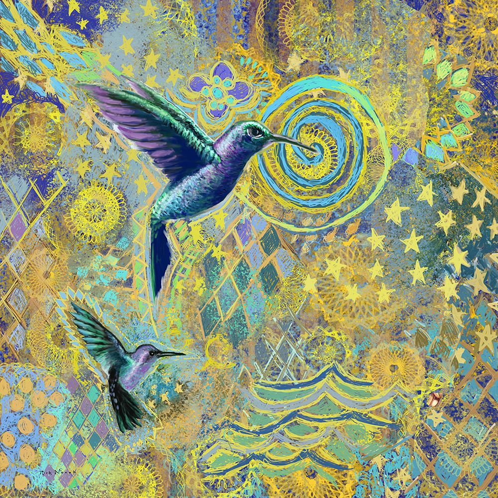 Hummingbird I art print by Karen Smith for $57.95 CAD