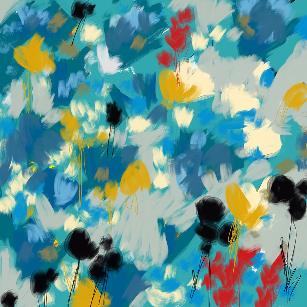 Florals II art print by Karen Smith for $57.95 CAD