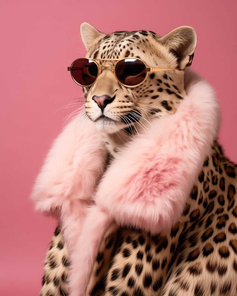 Cheetah Chic art print by Andrea Haase for $57.95 CAD