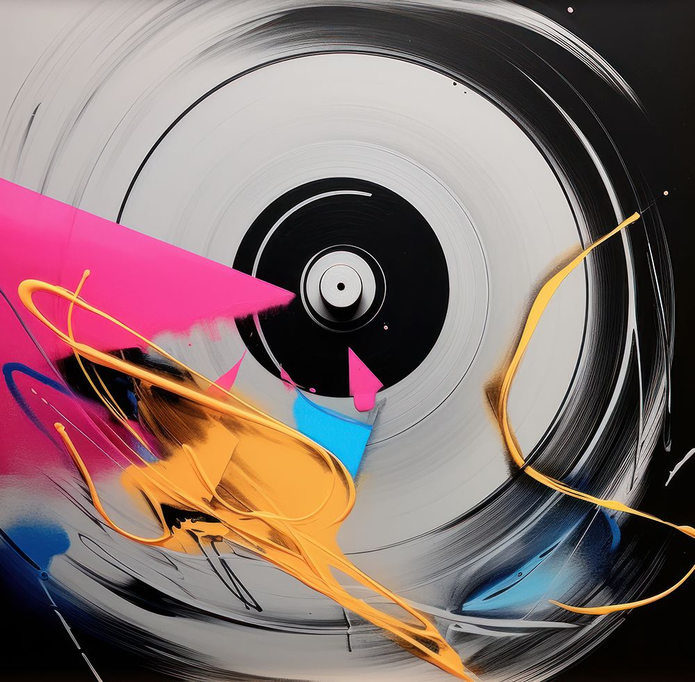 Vinyl Vibes 1 art print by Irena Orlov for $57.95 CAD