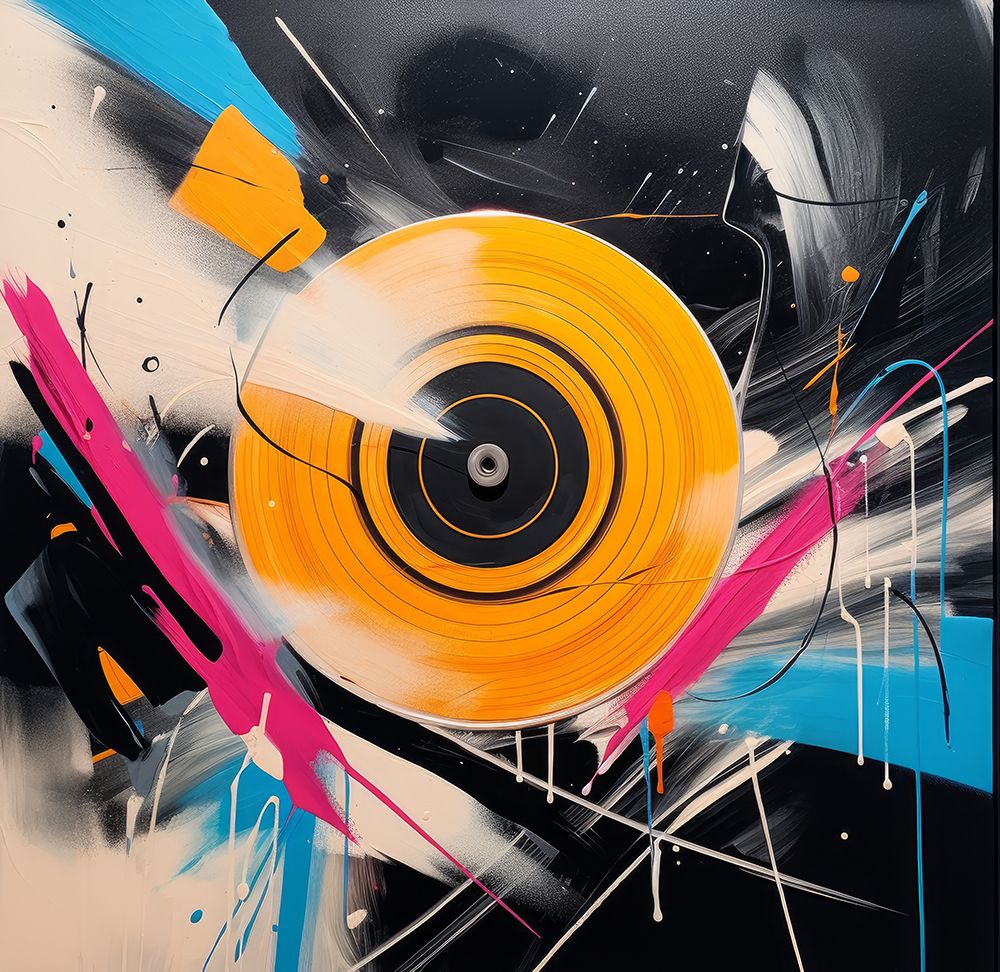 Vinyl Vibes 2 art print by Irena Orlov for $57.95 CAD