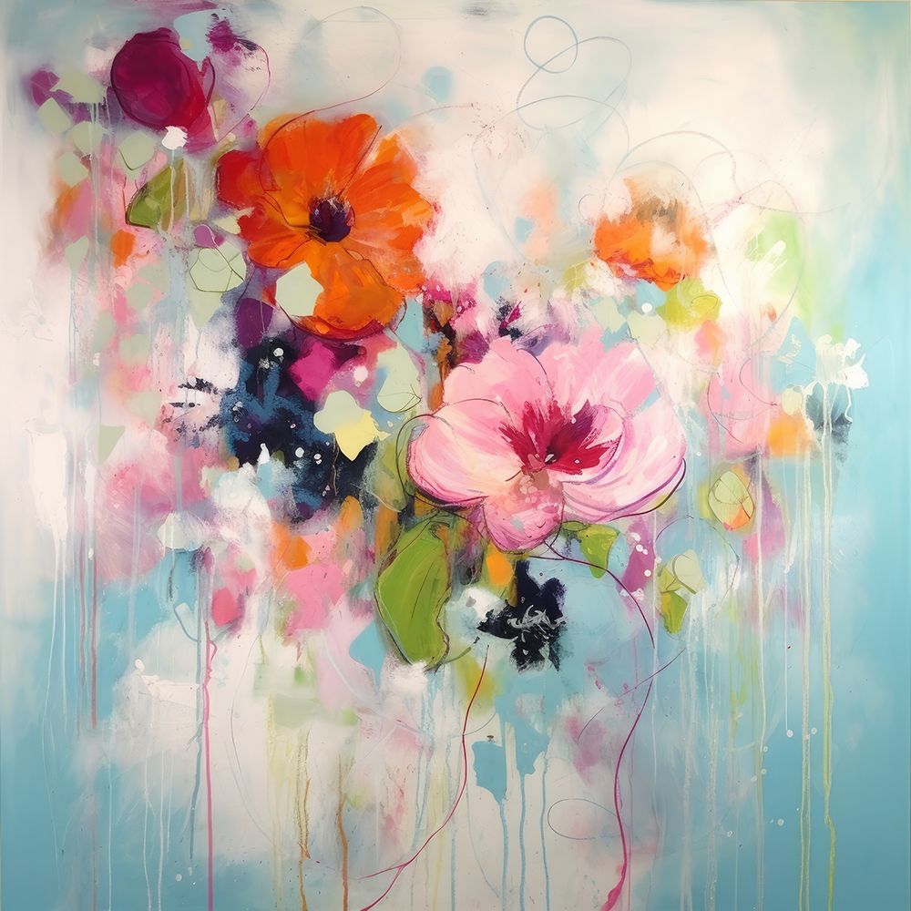 Gentle Floral Embrace 2 art print by Irena Orlov for $57.95 CAD