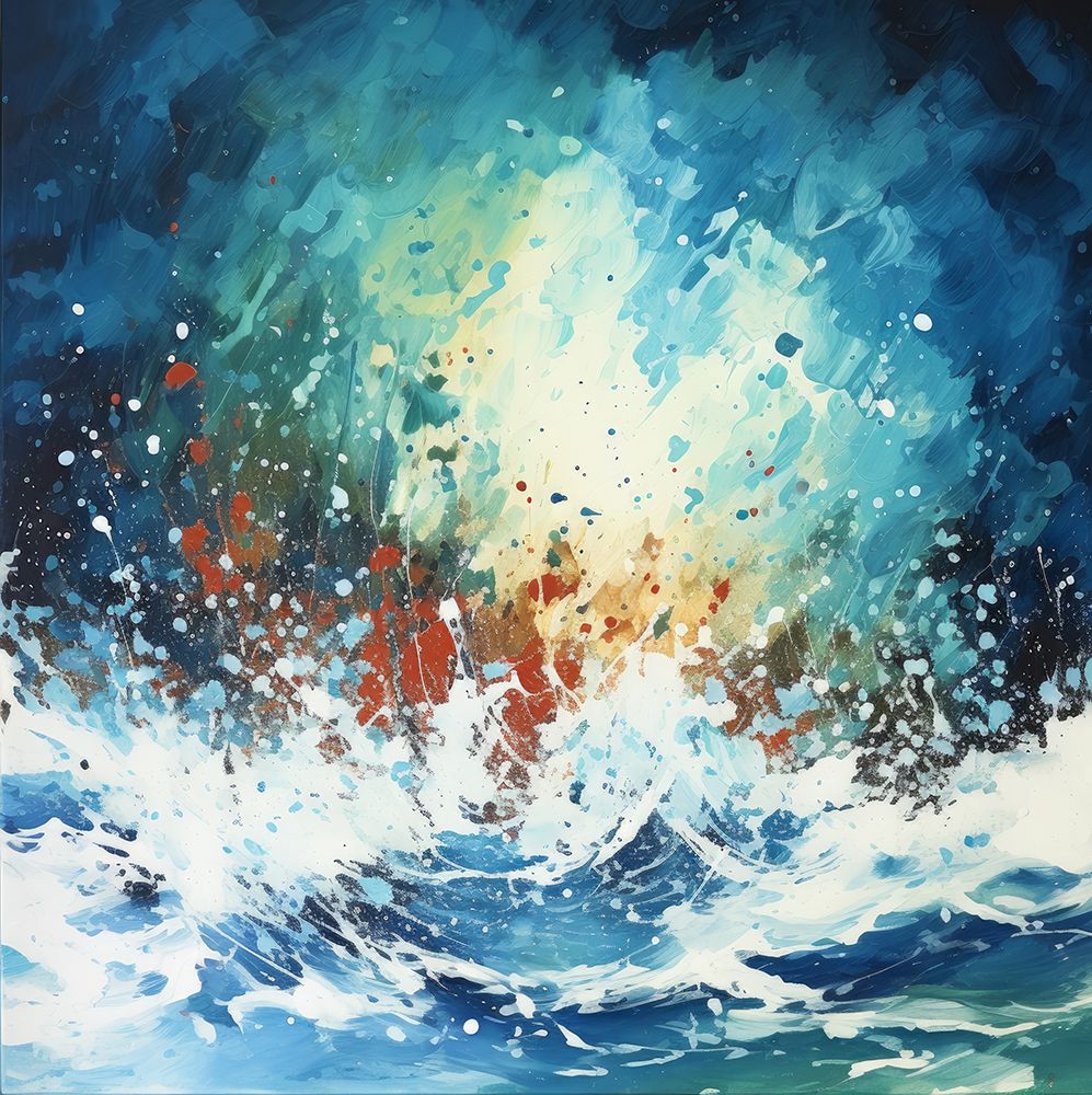 Aqua Euphoria 2 art print by Irena Orlov for $57.95 CAD