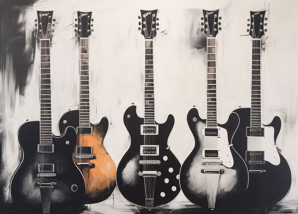 Guitarists Palette art print by Irena Orlov for $57.95 CAD