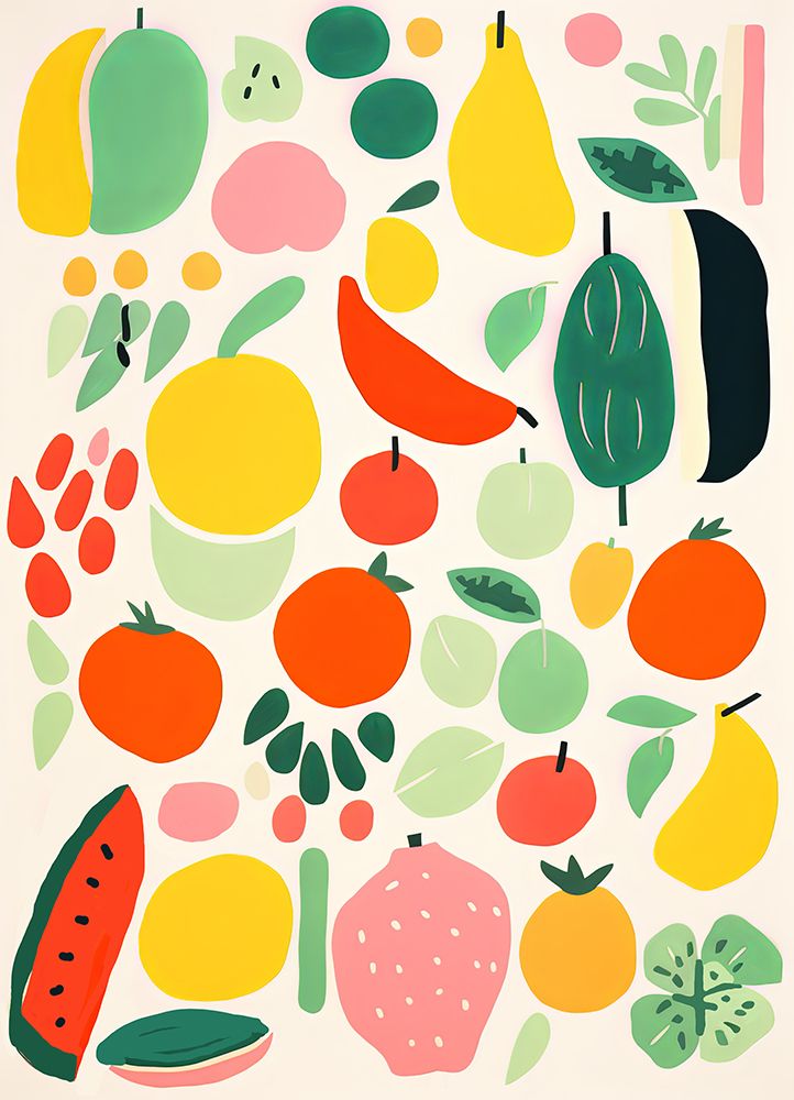 Tropical Harvest 2 art print by Ray Powers for $57.95 CAD