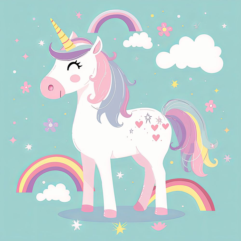 Unicorn 1 art print by Ray Powers for $57.95 CAD