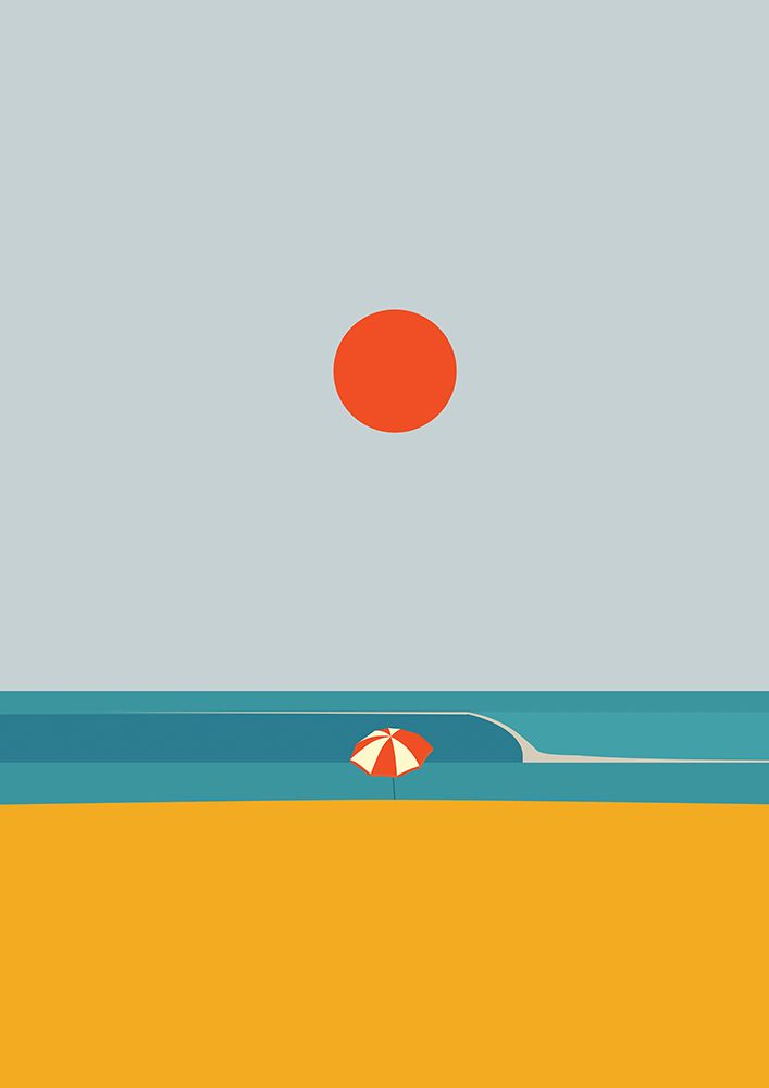 Coastal Beach II art print by Arctic Frame for $57.95 CAD