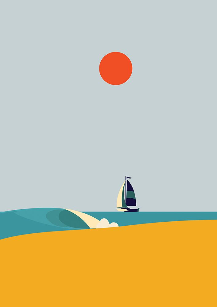 Coastal Beach IV art print by Arctic Frame for $57.95 CAD
