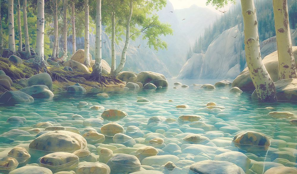 Wilderness Pondering IV art print by Steve Hunziker for $57.95 CAD