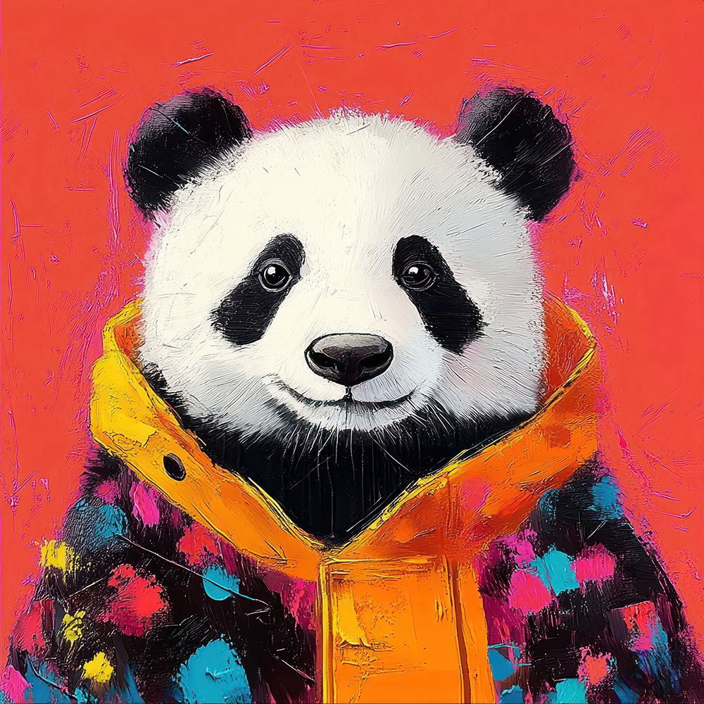 Funky Furball art print by Lazar Studio for $57.95 CAD