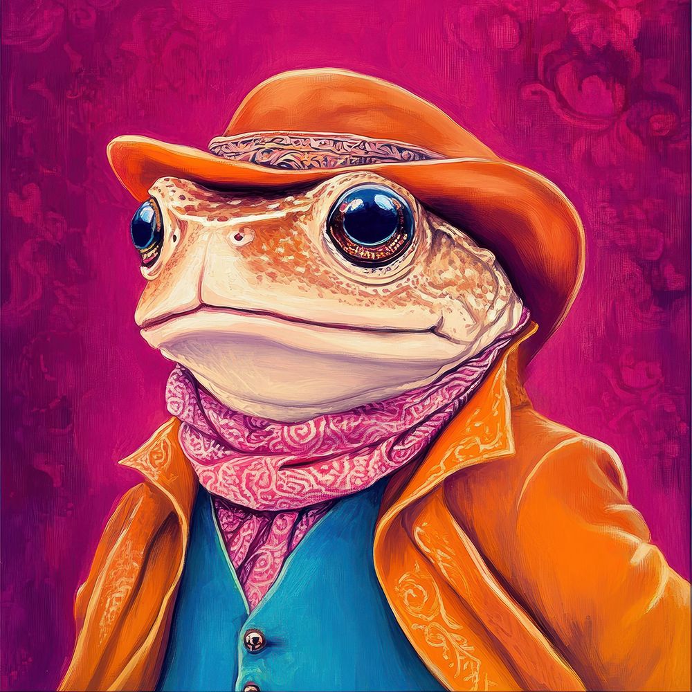 Fanciful Gent II art print by Lazar Studio for $57.95 CAD