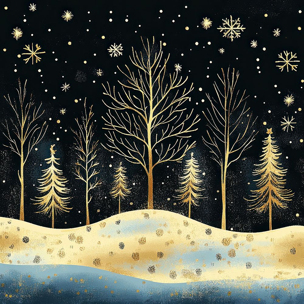 Christmas in Silence art print by Lazar Studio for $57.95 CAD