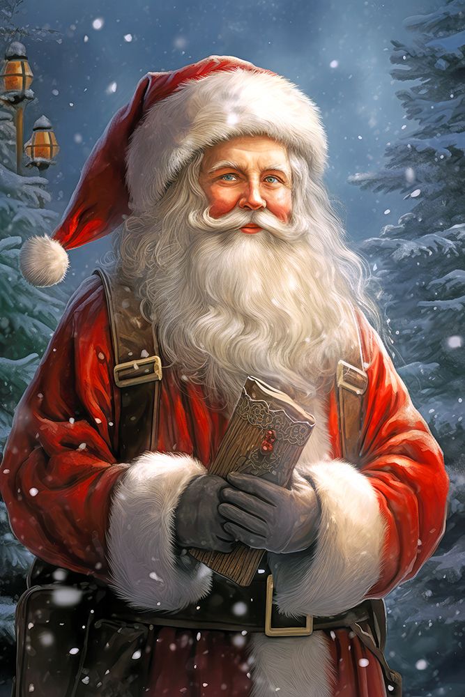 Santas Secret List art print by Ray Powers for $57.95 CAD