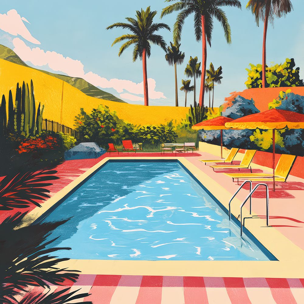 Hotel California art print by Ray Powers for $57.95 CAD