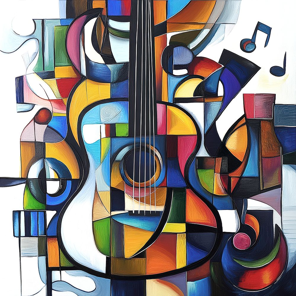 Strings of Abstraction II art print by Ray Powers for $57.95 CAD