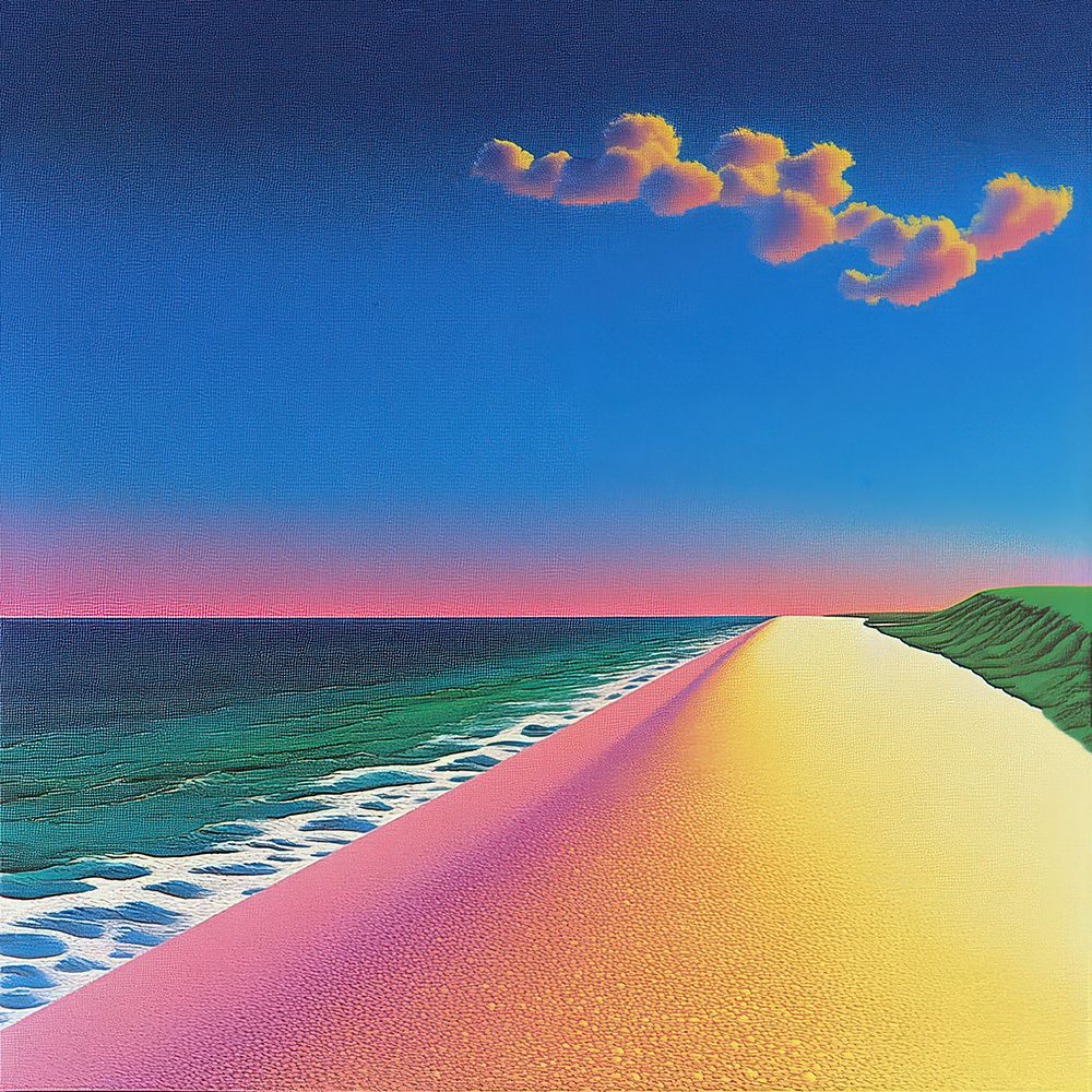 Prismatic Sea art print by Ray Powers for $57.95 CAD