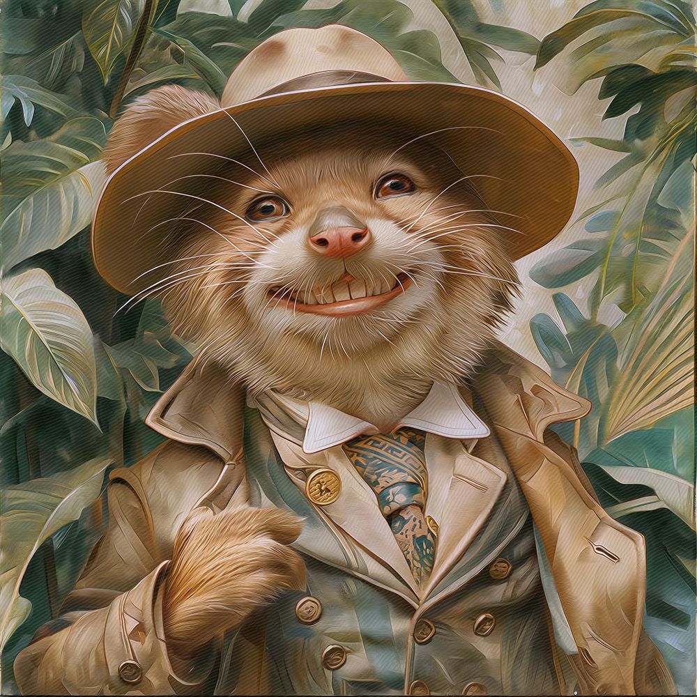 Meerkat Face art print by Steve Hunziker for $57.95 CAD