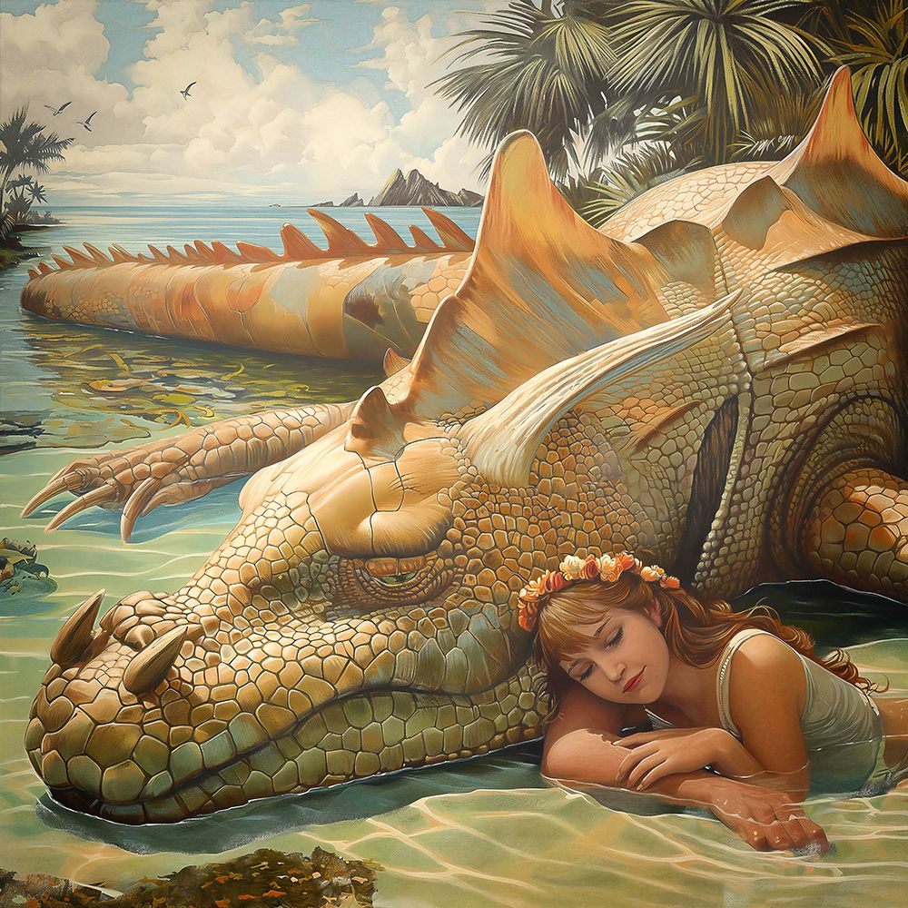 Dragon Dreams II art print by Steve Hunziker for $57.95 CAD