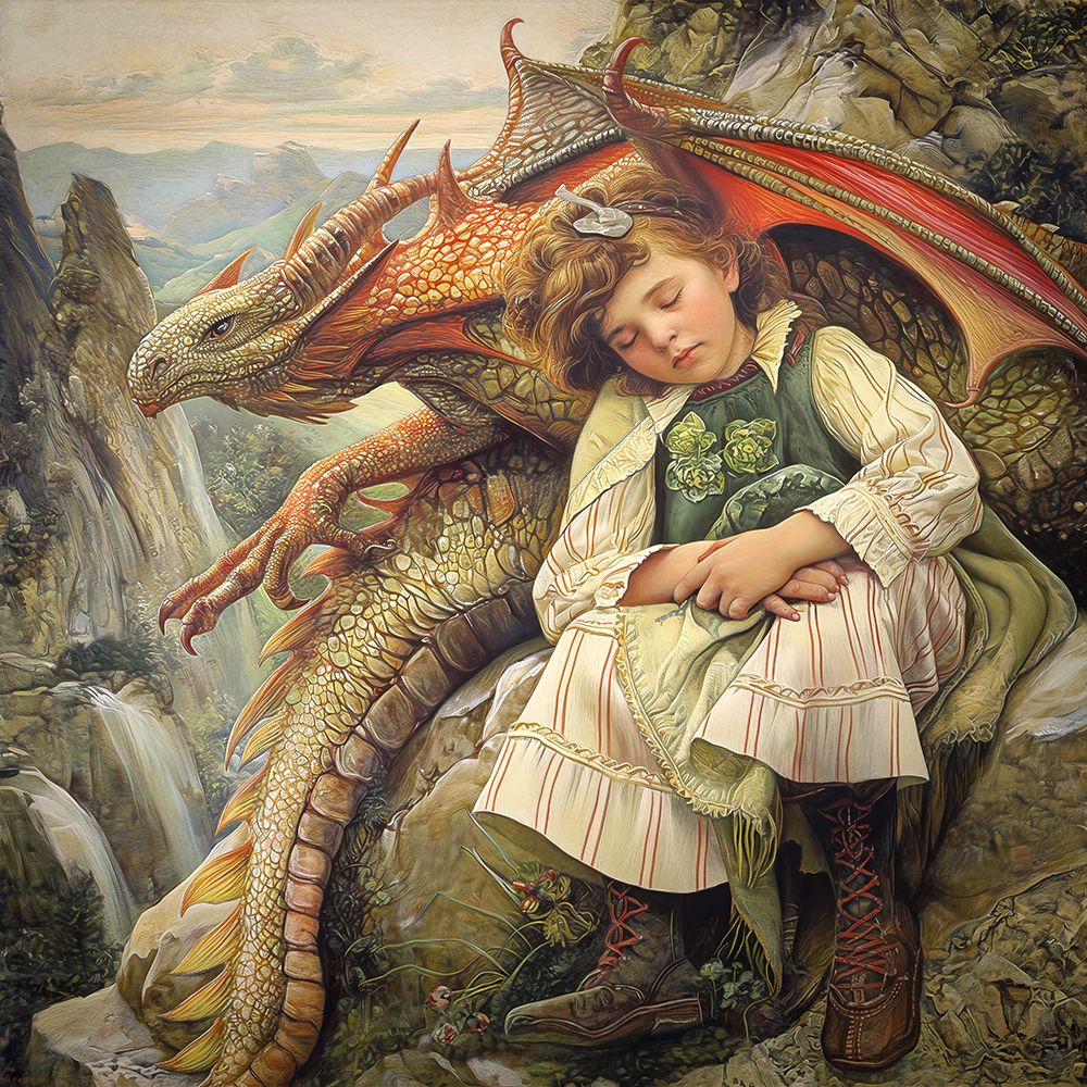 Dragon Dreams III art print by Steve Hunziker for $57.95 CAD