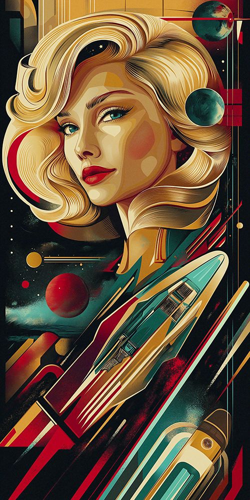 Space Outer II art print by Steve Hunziker for $57.95 CAD