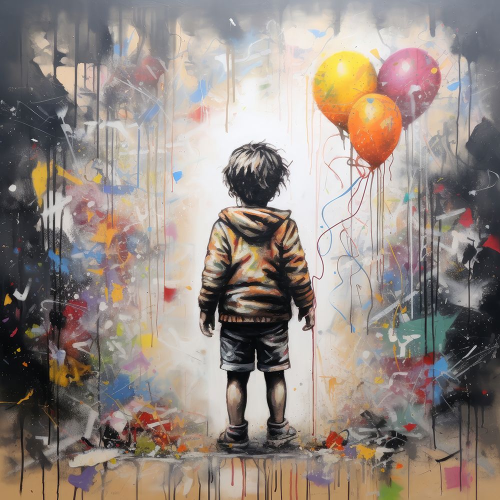 Graffiti Express Kids Edition art print by Lazar Studio for $57.95 CAD