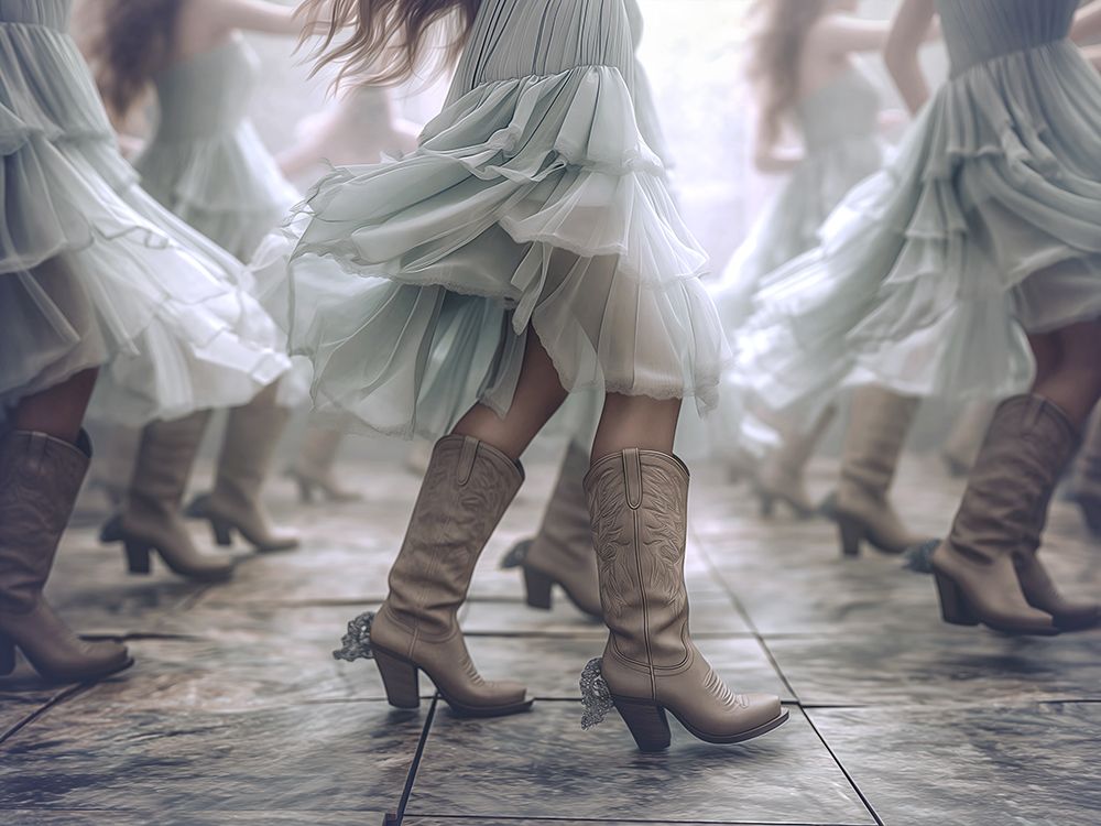 Cowgirl Pride II art print by Steve Hunziker for $57.95 CAD