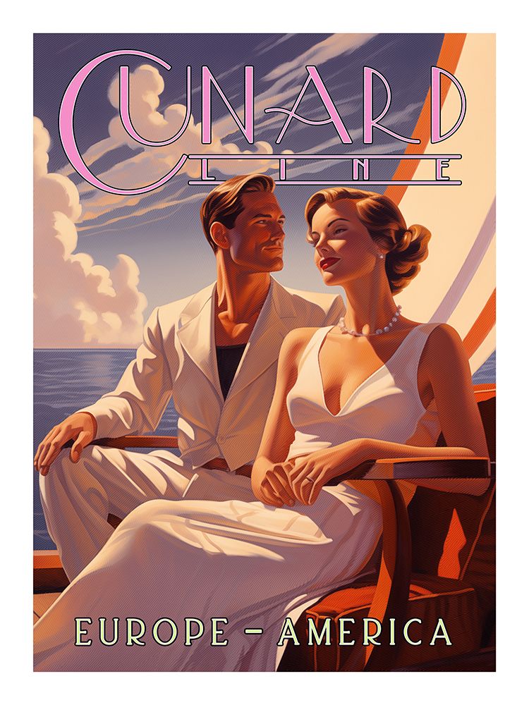 Deco Days II art print by Steve Hunziker for $57.95 CAD
