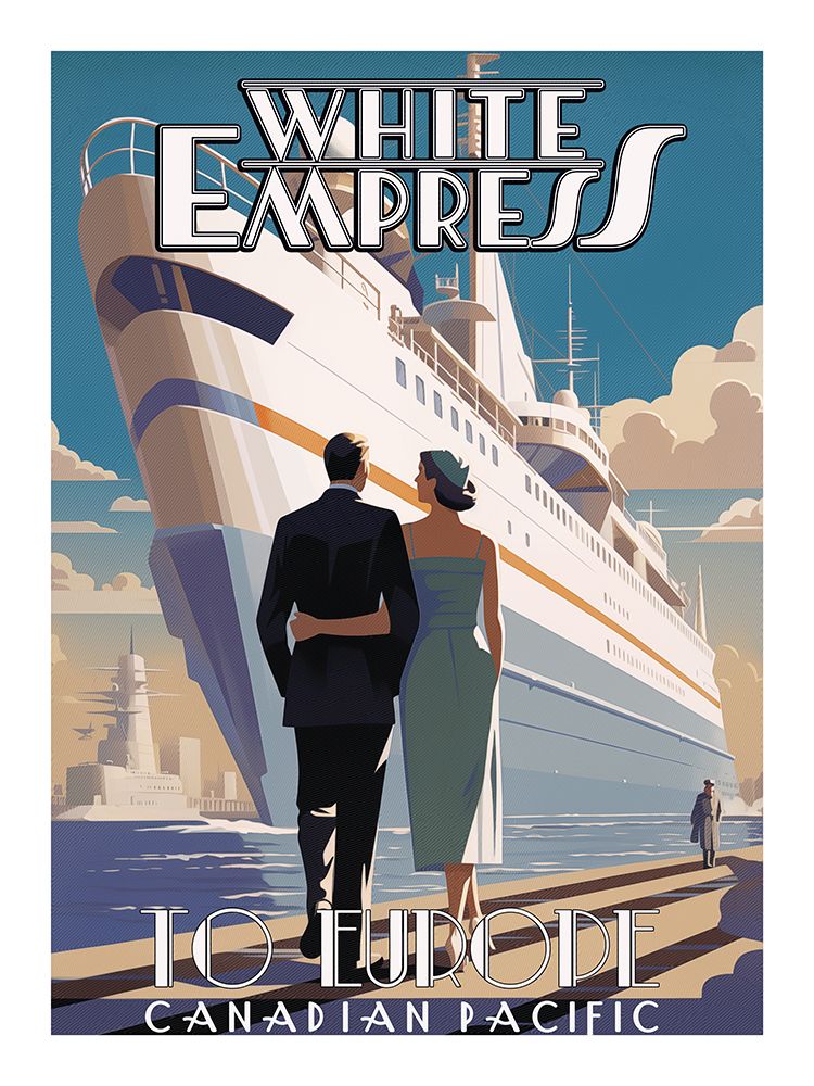 Deco Days IV art print by Steve Hunziker for $57.95 CAD