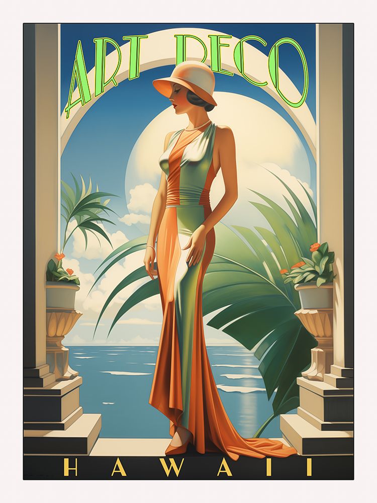 Deco Days VI art print by Steve Hunziker for $57.95 CAD
