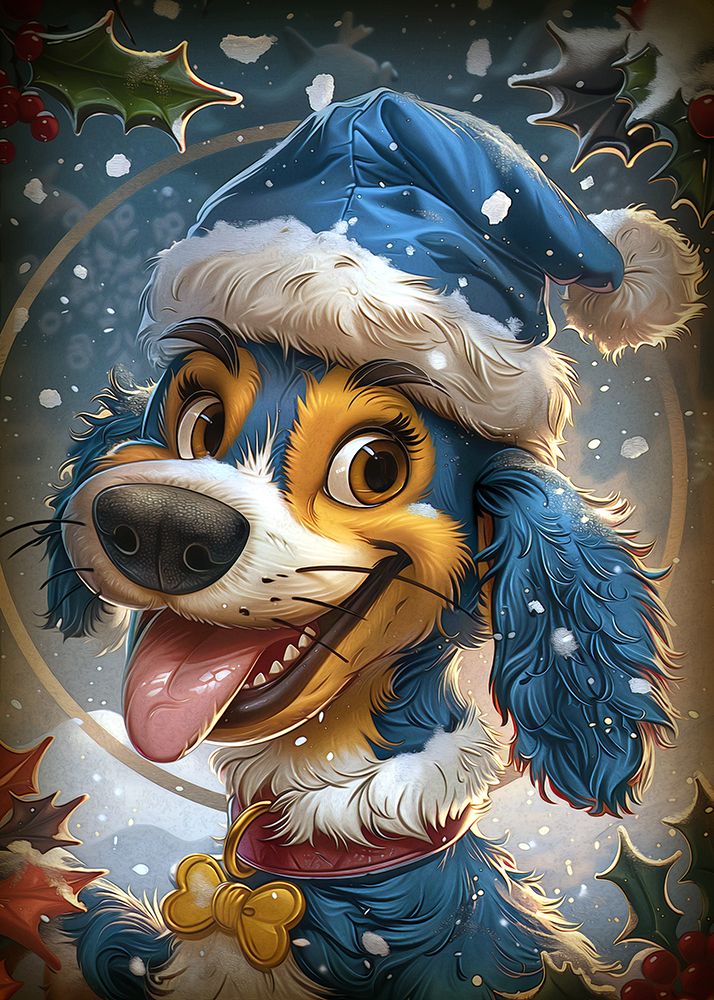 Christmas Joy I art print by Steve Hunziker for $57.95 CAD