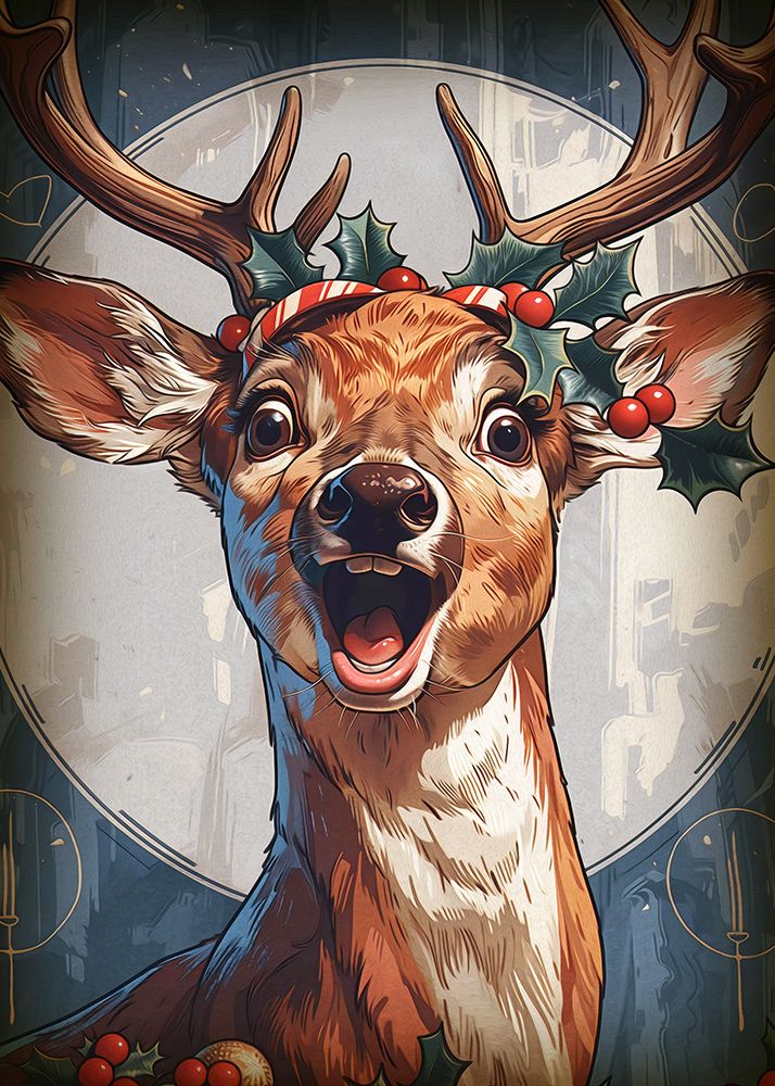 Christmas Joy IV art print by Steve Hunziker for $57.95 CAD