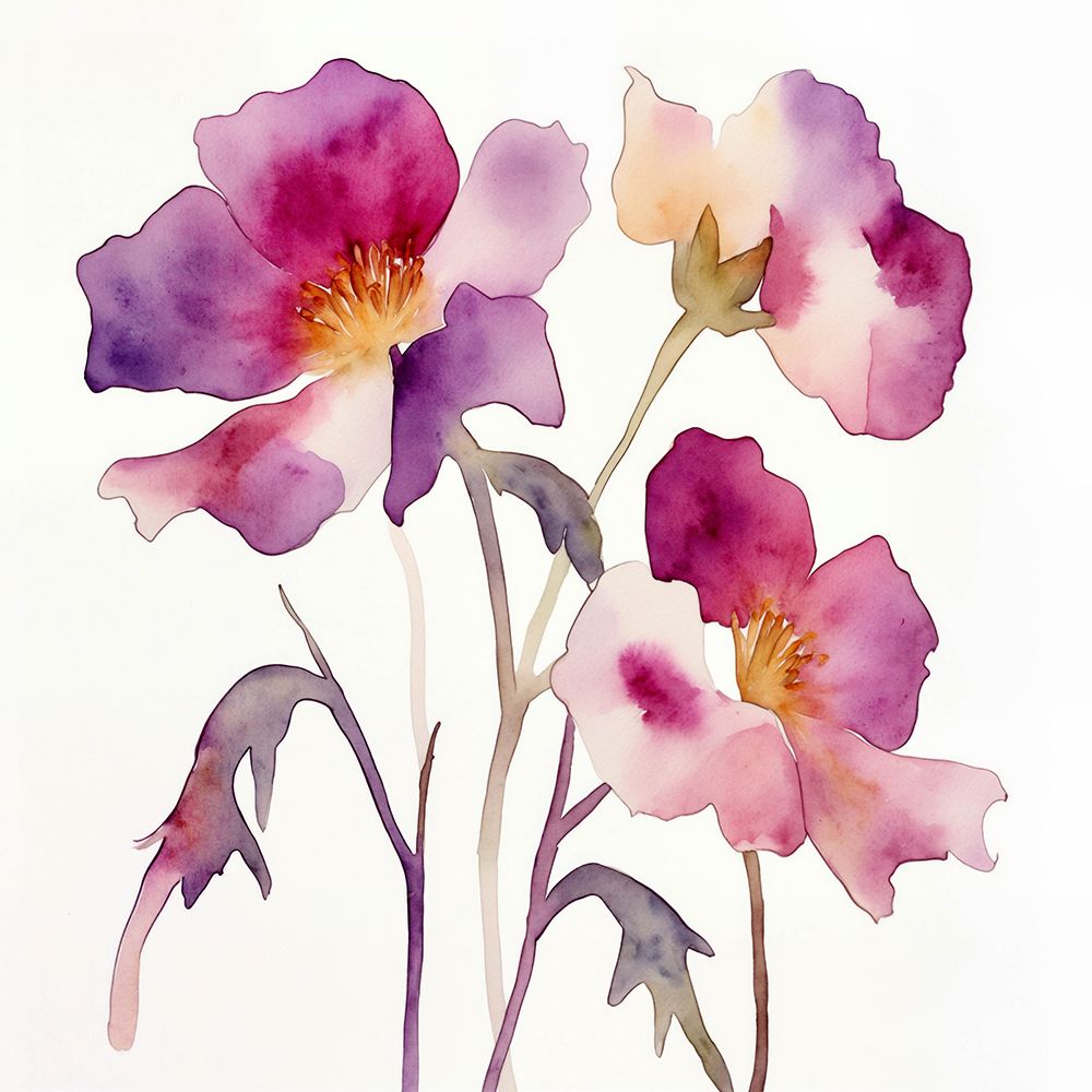 Jewel Blooms Ii art print by Andrea Haase for $57.95 CAD