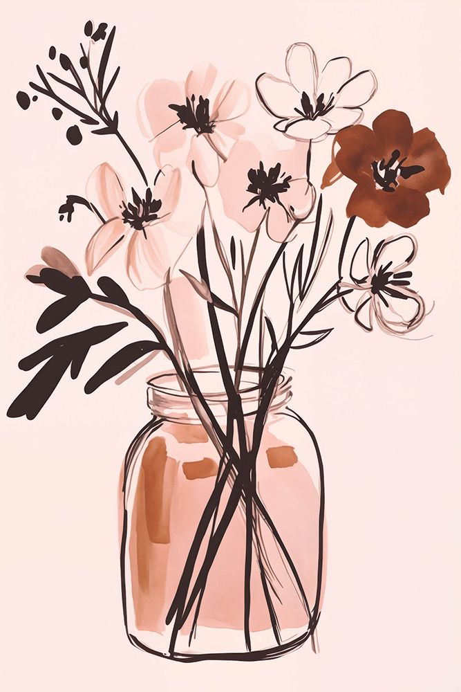 Faded Floral Memories Ii art print by Andrea Haase for $57.95 CAD