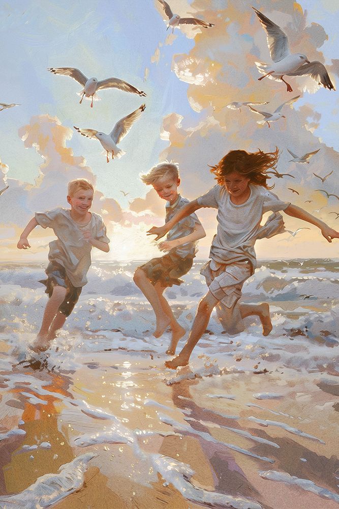 High Tide, Nine art print by Steve Hunziker for $57.95 CAD
