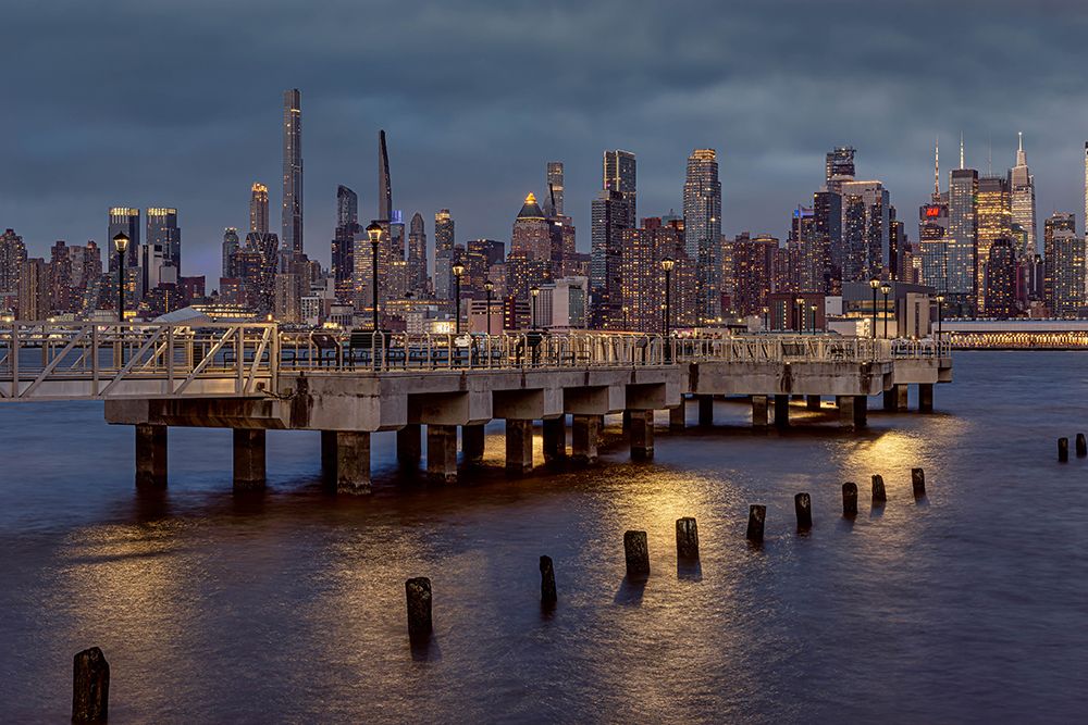 Manhattan at Twilight art print by Franklin Kearney for $57.95 CAD
